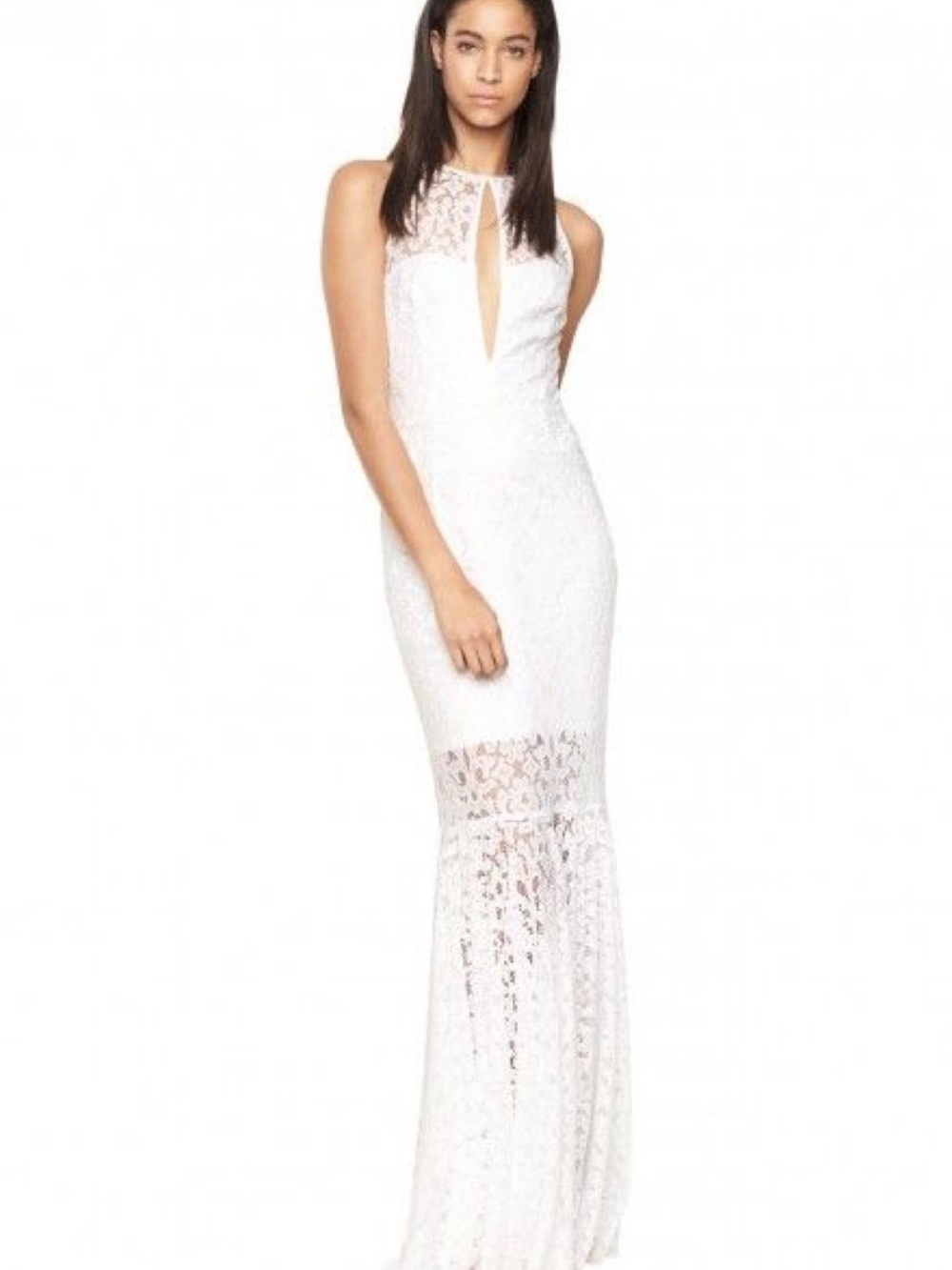 Milly Joan White Lace Bride Gown Dress Size 2 NWT